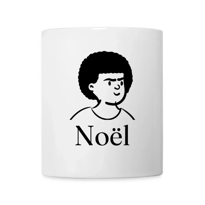 Mug personnalisé au prénom Noël