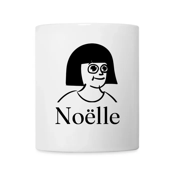 Mug personnalisé au prénom Noëlle