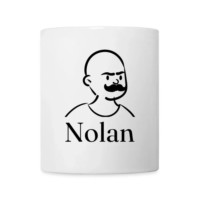 Mug personnalisé au prénom Nolan