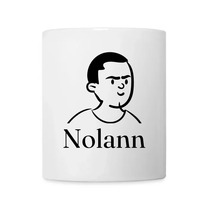 Mug personnalisé au prénom Nolann