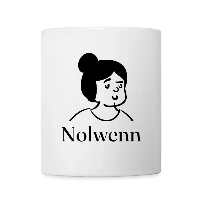 Mug personnalisé au prénom Nolwenn