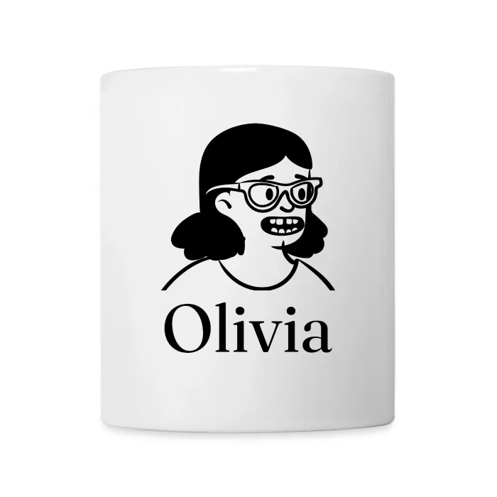 Mug personnalisé au prénom Olivia