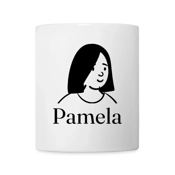 Mug personnalisé au prénom Pamela