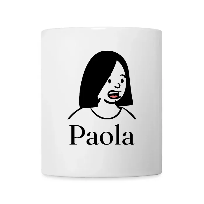 Mug personnalisé au prénom Paola