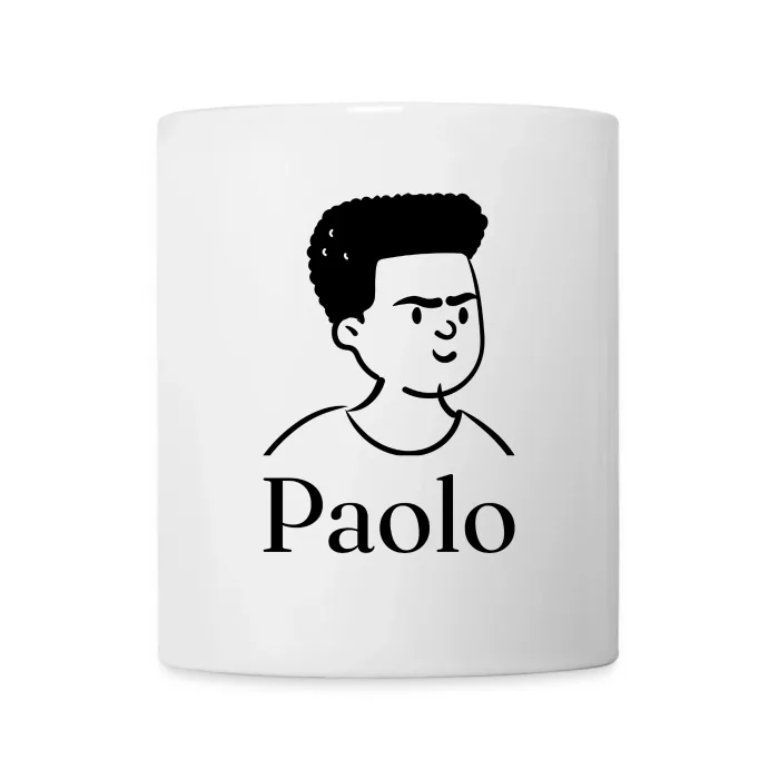 Mug personnalisé au prénom Paolo