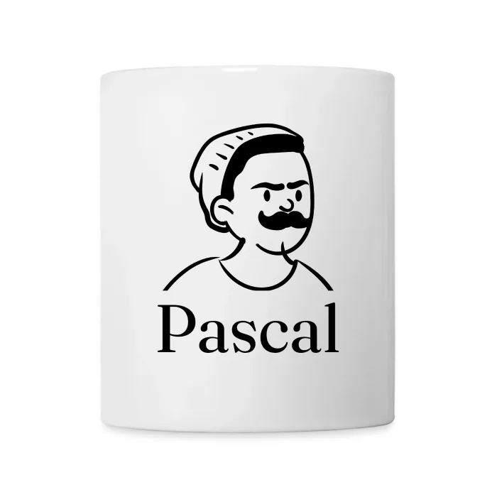 Mug personnalisé au prénom Pascal