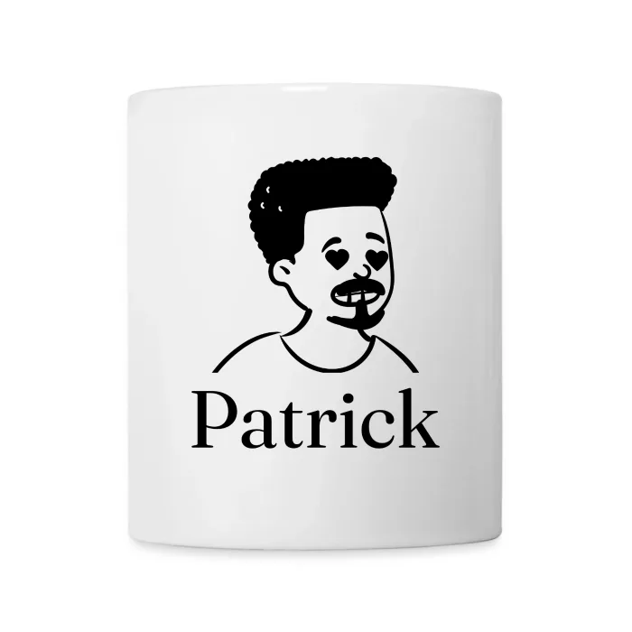 Mug personnalisé au prénom Patrick