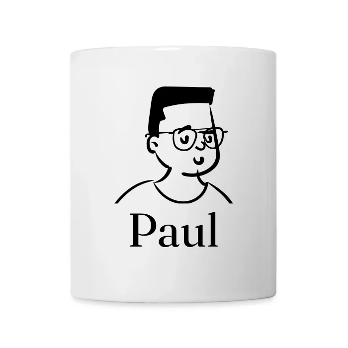 Mug personnalisé au prénom Paul