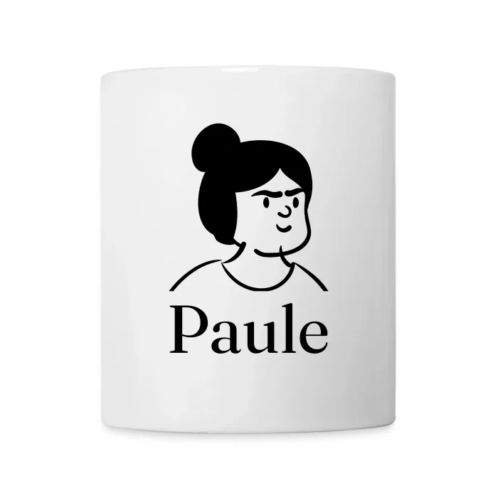 Mug personnalisé au prénom Paule