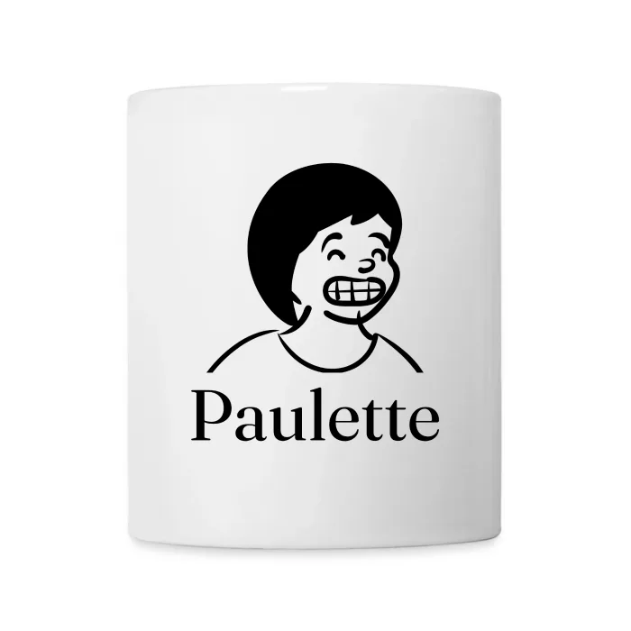 Mug personnalisé au prénom Paulette