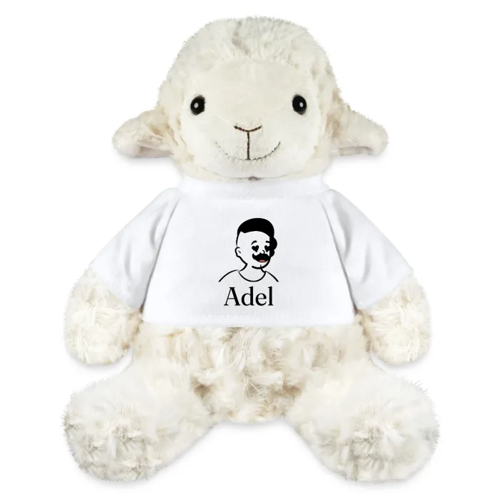 Peluche mouton personnalisée au prénom Adel