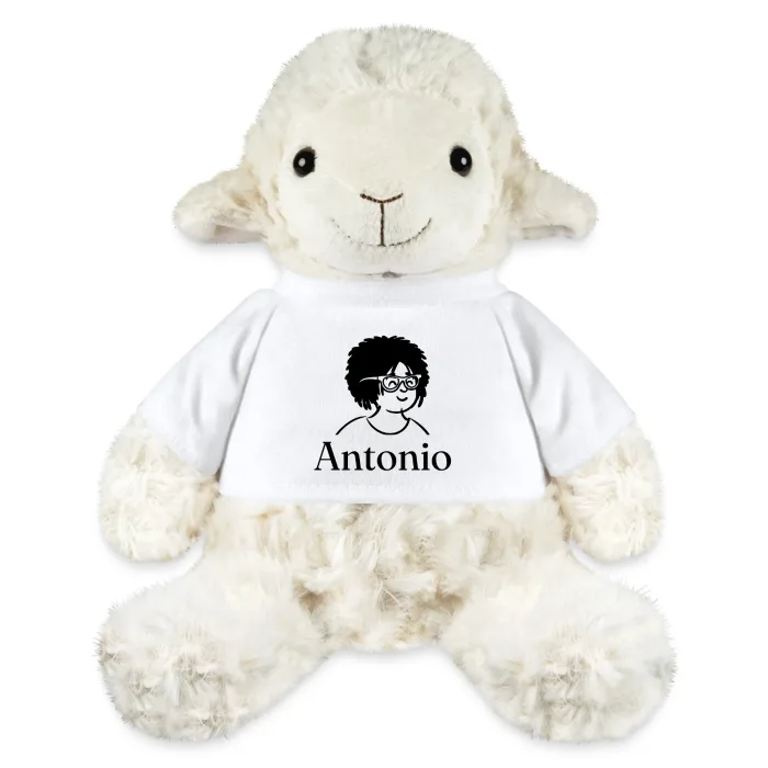 Peluche mouton personnalisée au prénom Antonio