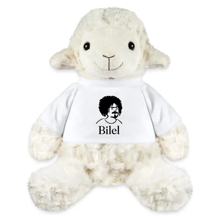 Peluche mouton personnalisée au prénom Bilel