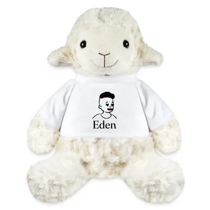 Peluche mouton personnalisée au prénom Eden