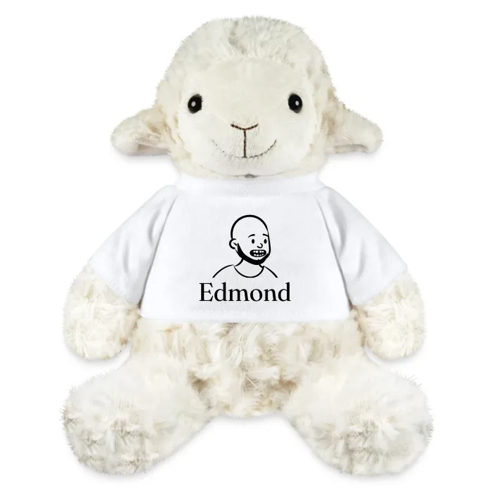 Peluche mouton personnalisée au prénom Edmond