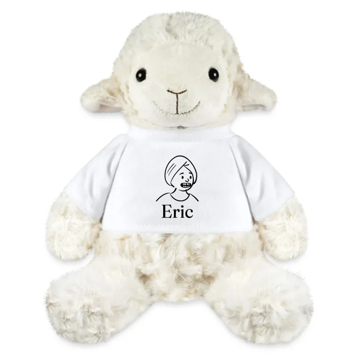 Peluche mouton personnalisée au prénom Eric