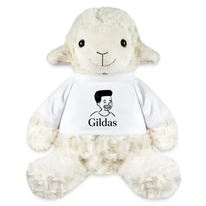 Peluche mouton personnalisée au prénom Gildas