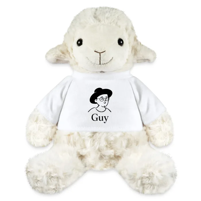 Peluche mouton personnalisée au prénom Guy