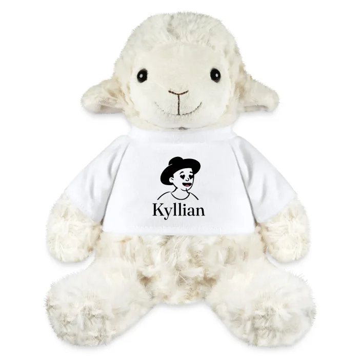 Peluche mouton personnalisée au prénom Kyllian