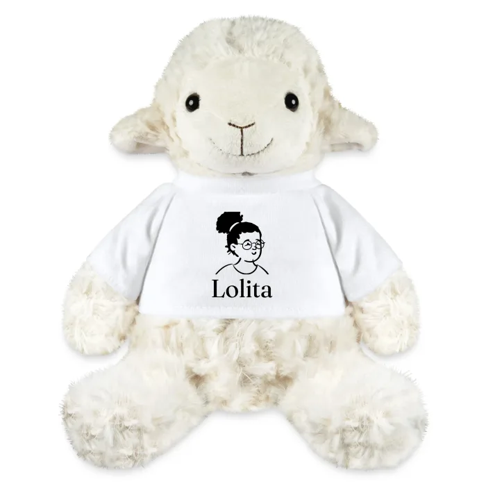 Peluche mouton personnalisée au prénom Lolita