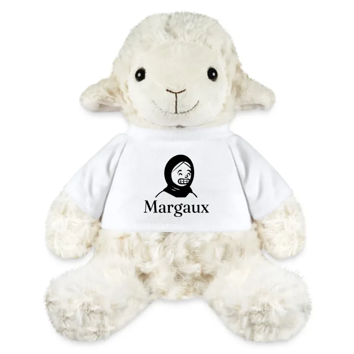 Peluche mouton personnalisée au prénom Margaux