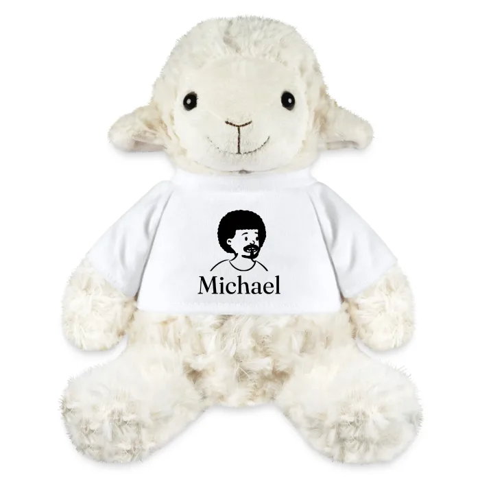 Peluche mouton personnalisée au prénom Michael