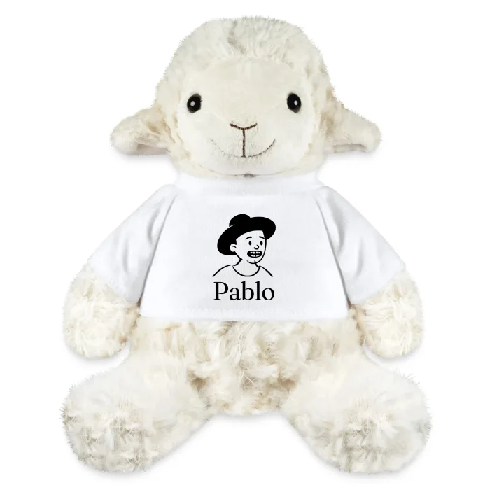 Peluche mouton personnalisée au prénom Pablo