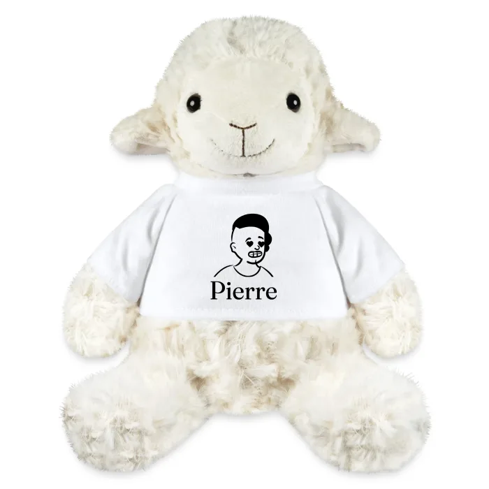 Peluche mouton personnalisée au prénom Pierre