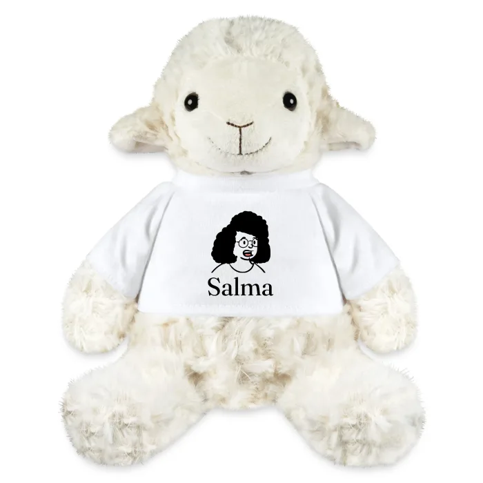 Peluche mouton personnalisée au prénom Salma