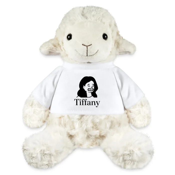 Peluche mouton personnalisée au prénom Tiffany