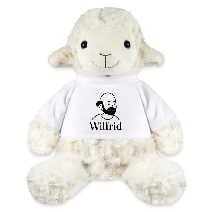 Peluche mouton personnalisée au prénom Wilfrid