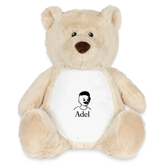 Peluche ourson personnalisée au prénom Adel