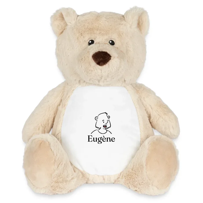 Peluche ourson personnalisée au prénom Eugène