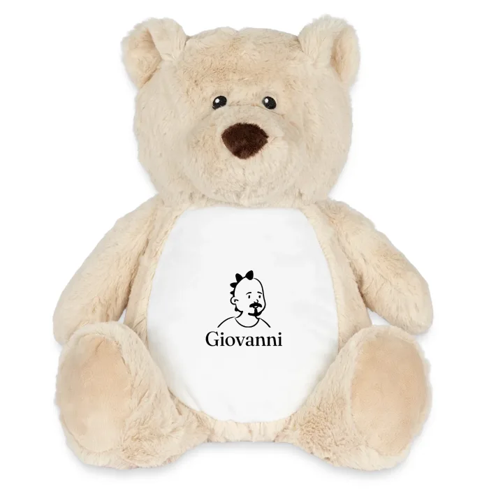 Peluche ourson personnalisée au prénom Giovanni