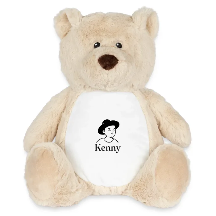 Peluche ourson personnalisée au prénom Kenny