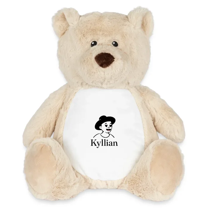 Peluche ourson personnalisée au prénom Kyllian