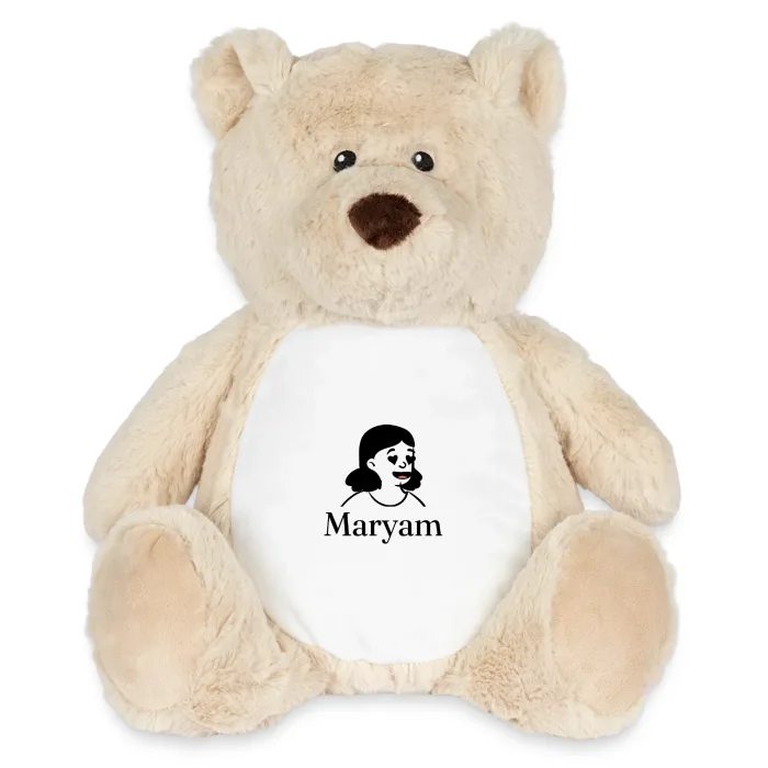 Peluche ourson personnalisée au prénom Maryam