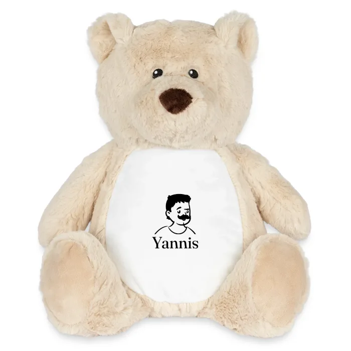 Peluche ourson personnalisée au prénom Yannis