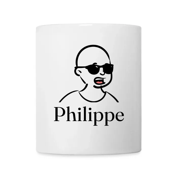 Mug personnalisé au prénom Philippe