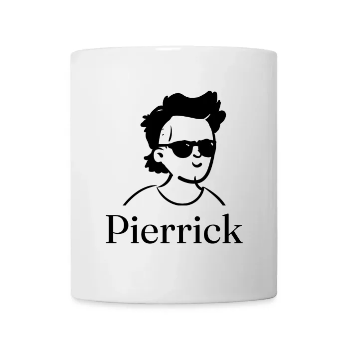 Mug personnalisé au prénom Pierrick