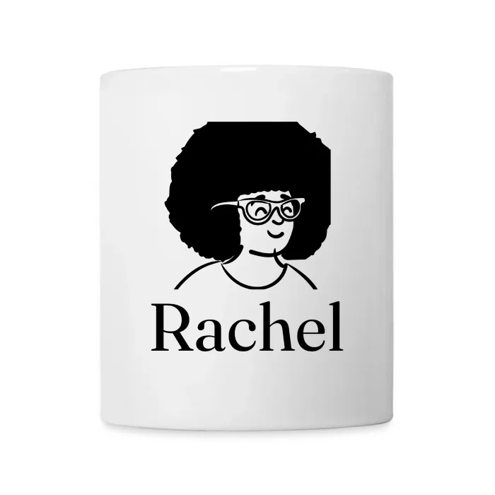 Mug personnalisé au prénom Rachel