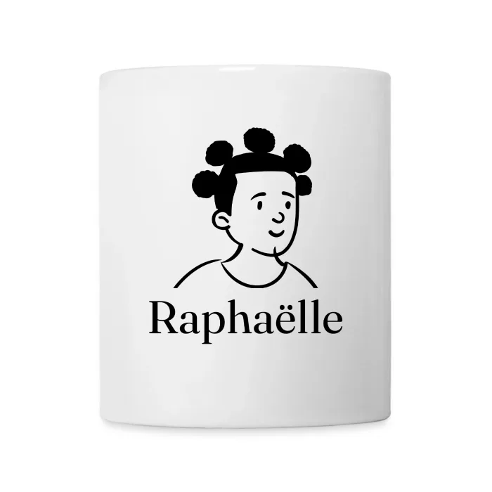 Mug personnalisé au prénom Raphaëlle