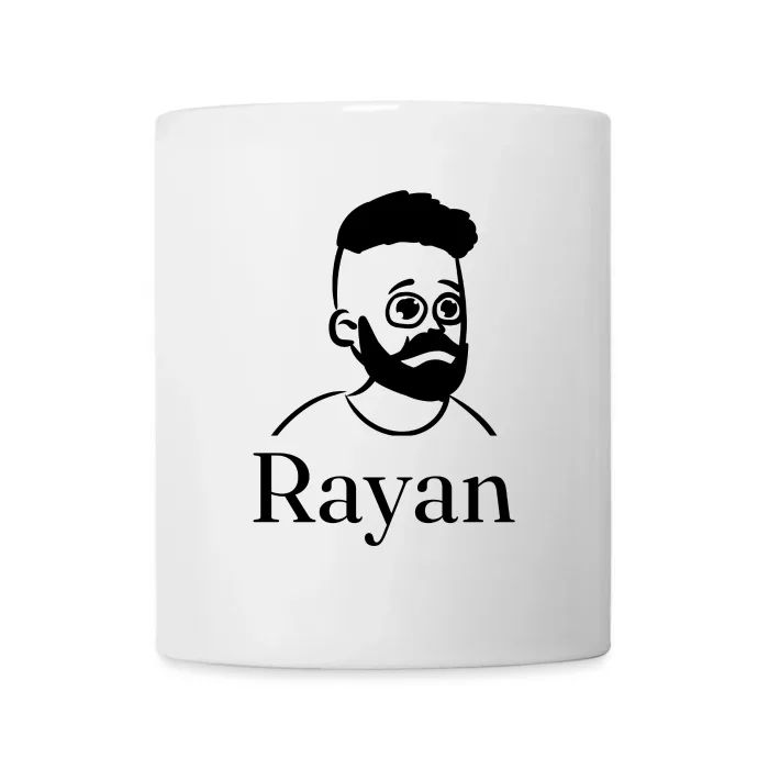 Mug personnalisé au prénom Rayan