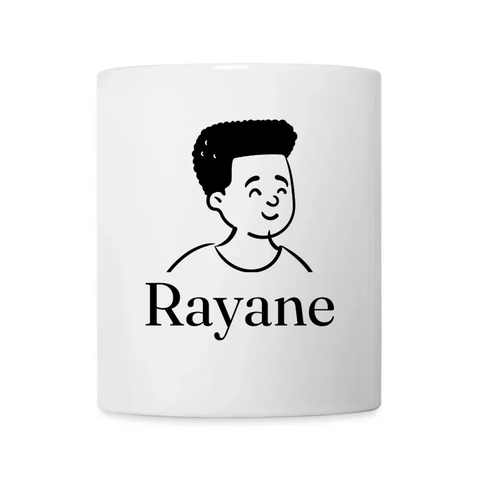 Mug personnalisé au prénom Rayane