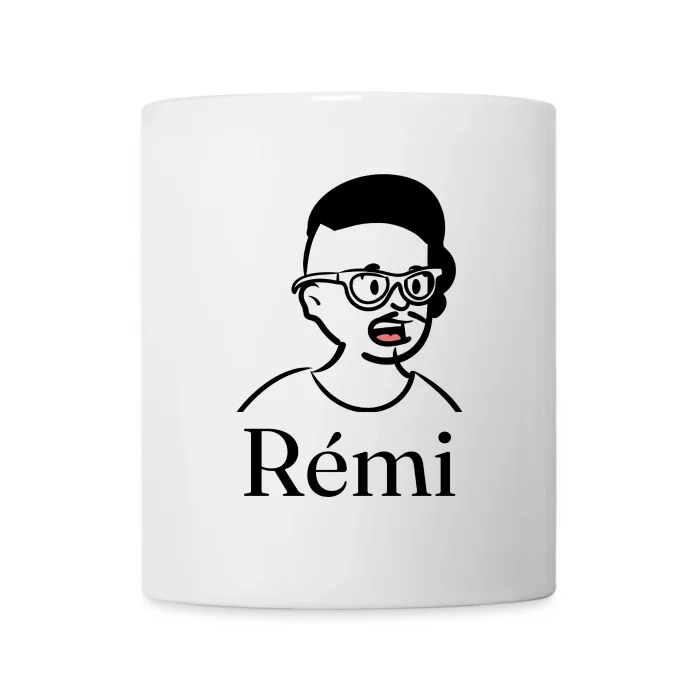 Mug personnalisé au prénom Rémi