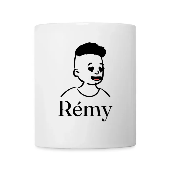 Mug personnalisé au prénom Rémy