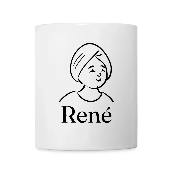 Mug personnalisé au prénom René