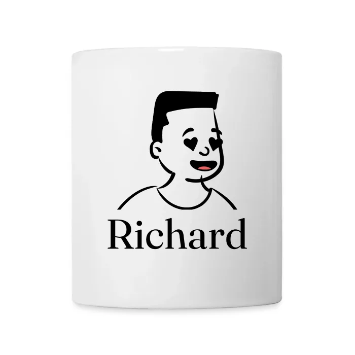 Mug personnalisé au prénom Richard