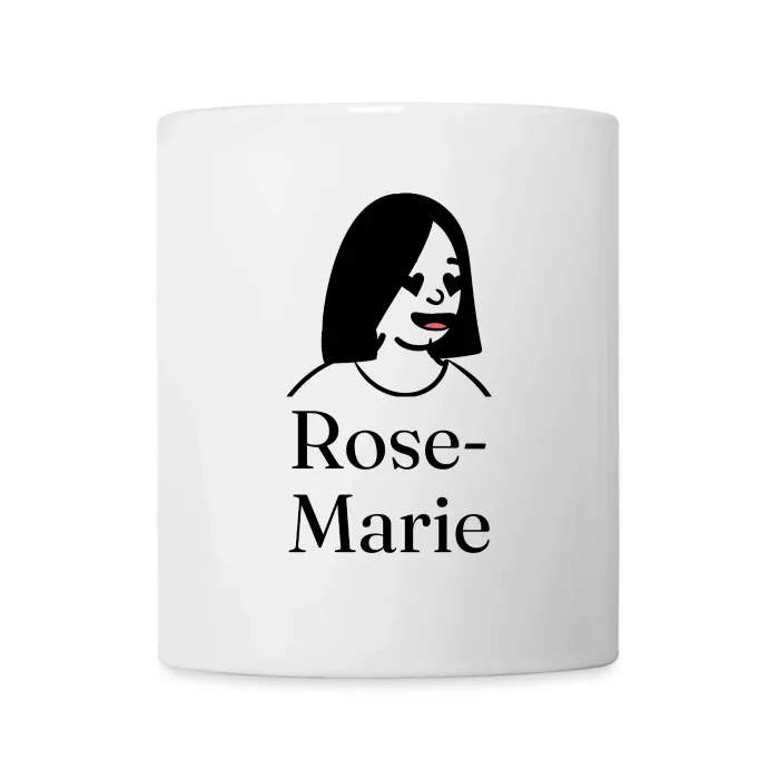 Mug personnalisé au prénom Rose-Marie