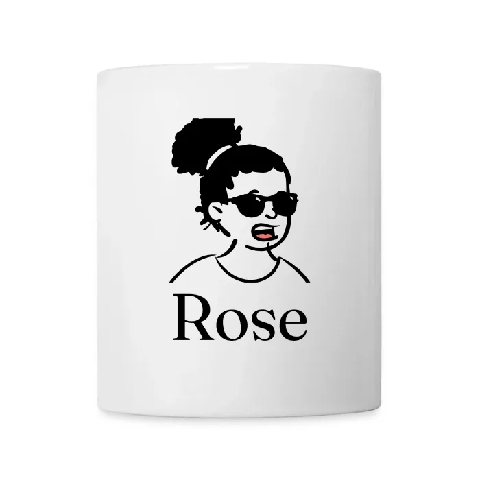 Mug personnalisé au prénom Rose